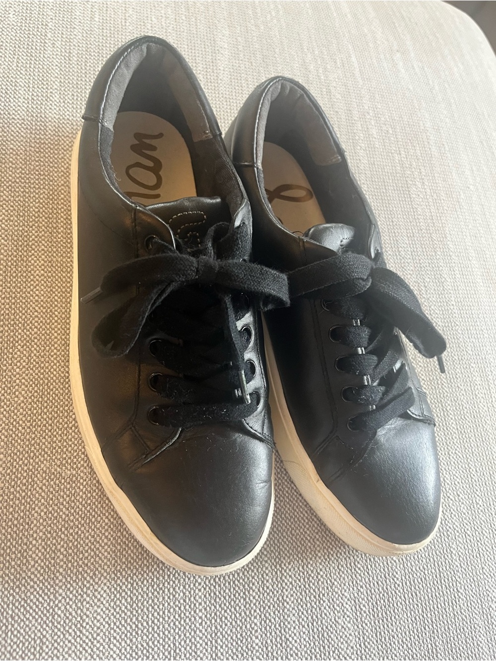 Sam Edelman women’s size 7.5 black sneakers